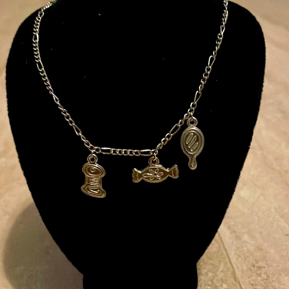 Charm necklace believed to be Barbie brand